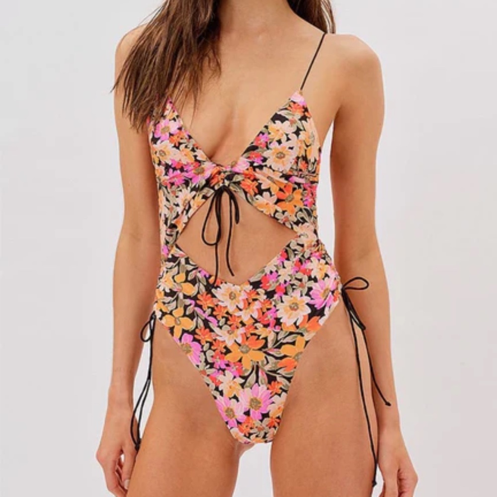 For Love & Lemons Vienna One Piece Swimsuit